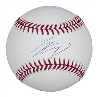 2018 Shohei Ohtani Angels Pre-MLB Debut Rookie Signed OML Manfred Baseball (MLB Authenticated & Steiner)